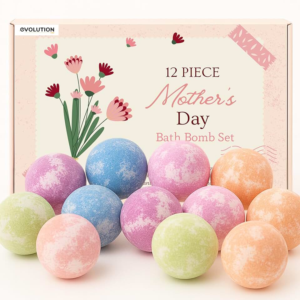 Mother's Day Bath Bombs Set for Women