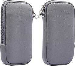 Vertical Cell Phone Pouch with Lanyard and Card Holder