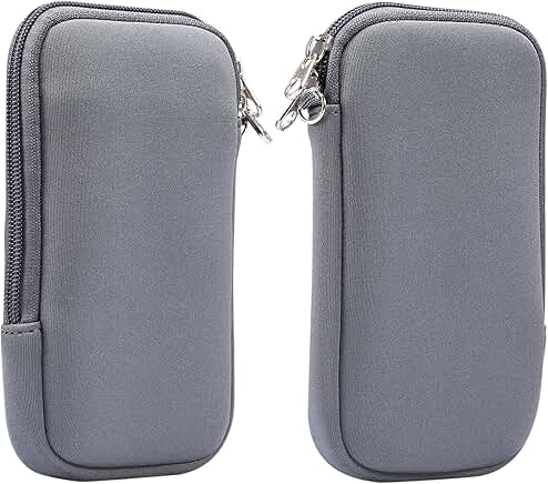 Vertical Cell Phone Pouch with Lanyard and Card Holder