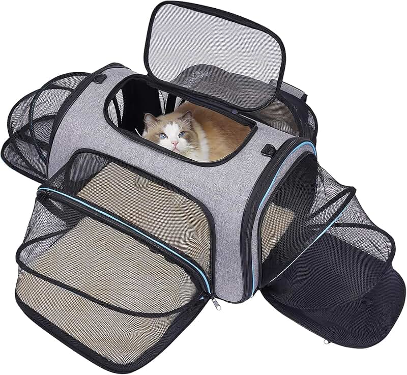 Expandable Soft Pet Carrier for Small Animals