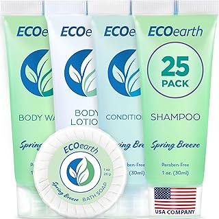 Spring Breeze Hotel Toiletries Set, 125 Pieces