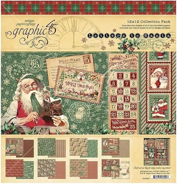 Letters to Santa 12x12 Collection Pack with Stickers