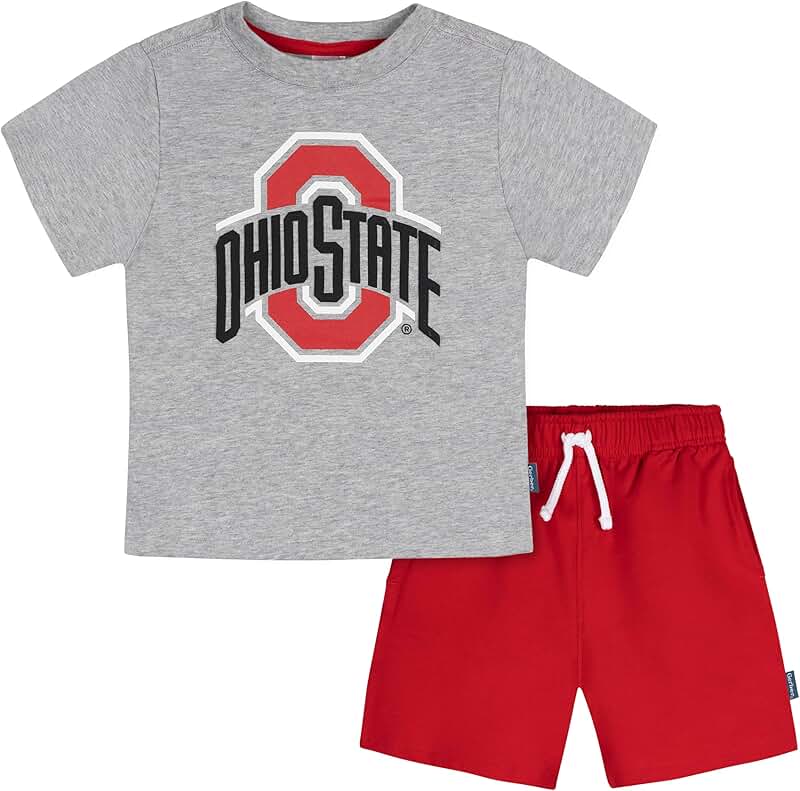 Baby Boys College Team T-Shirt and Shorts Set