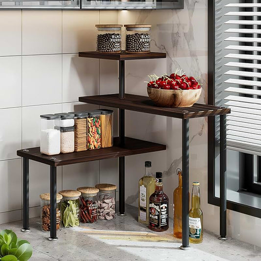 Two-Pack Adjustable Under Sink Storage Organizers