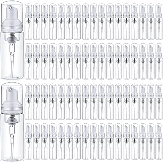 Set of 70 small refillable foam soap bottles