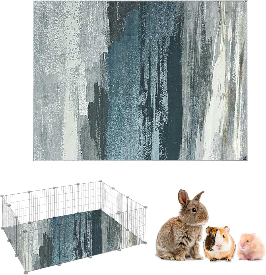 Large Washable Rabbit Cage Liner for Pets