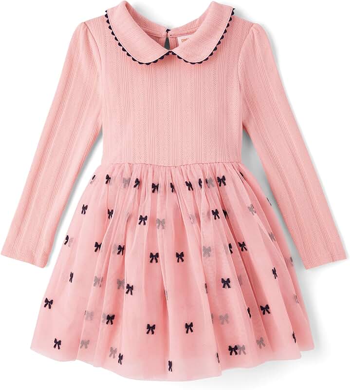 Long Sleeve Tutu Dress for Baby Girls and Toddlers