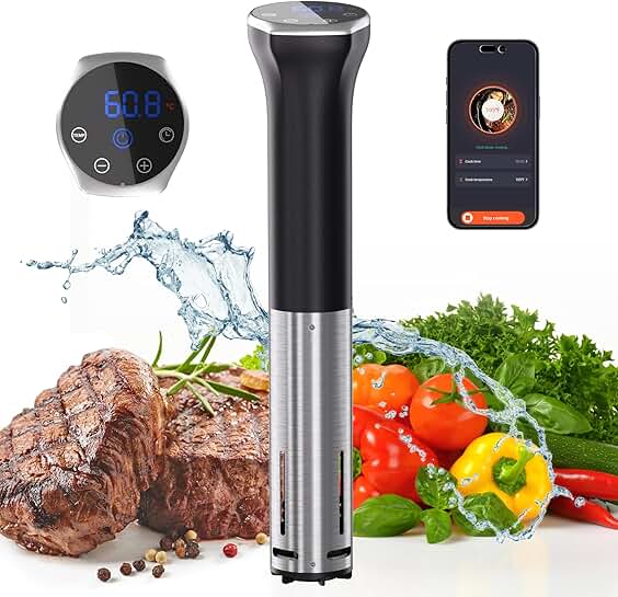 1100W WiFi Sous Vide Cooker with App Control