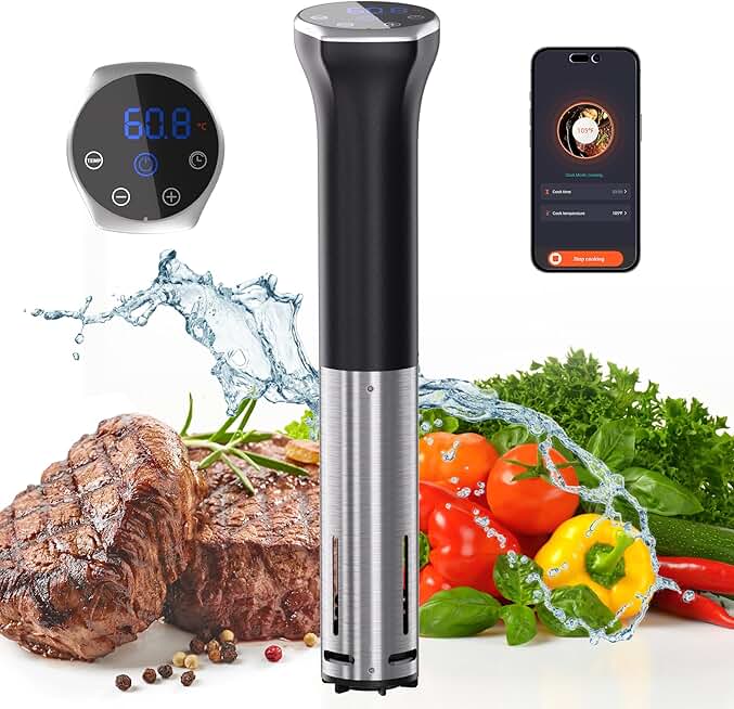 1100W WiFi Sous Vide Cooker with App Control
