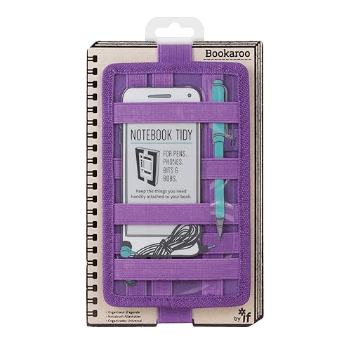 Purple Bookaroo Notebook Tidy