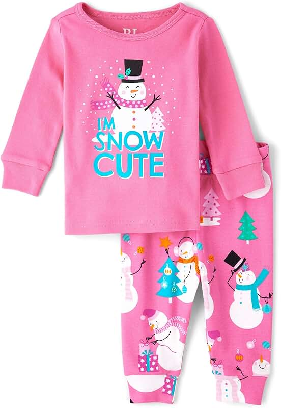 Baby Girls and Toddler Long Sleeve Pajama Set
