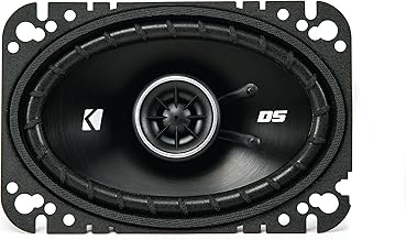 Pair of 4x6-inch 4-Ohm Coaxial Speakers