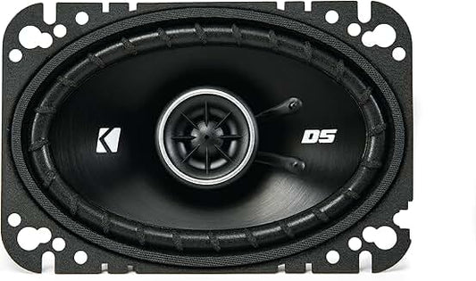 Pair of 4x6-inch 4-Ohm Coaxial Speakers