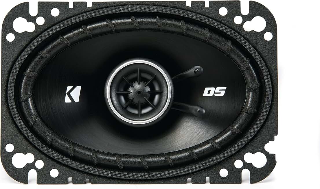 Pair of 4x6-inch 4-Ohm Coaxial Speakers