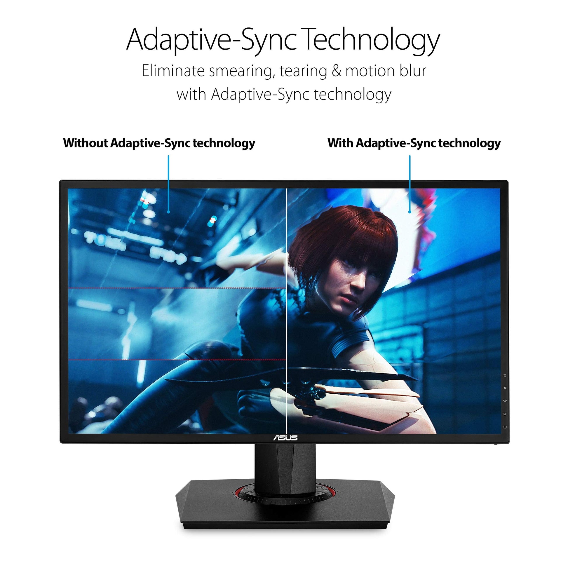 VG248QG 24" G-Sync Gaming Monitor 165Hz 1080p 0.5ms Eye Care with DP HDMI DVI