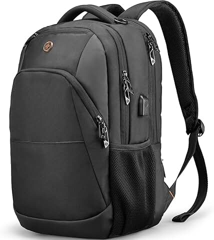 Travel Laptop Backpack with USB Charging Port