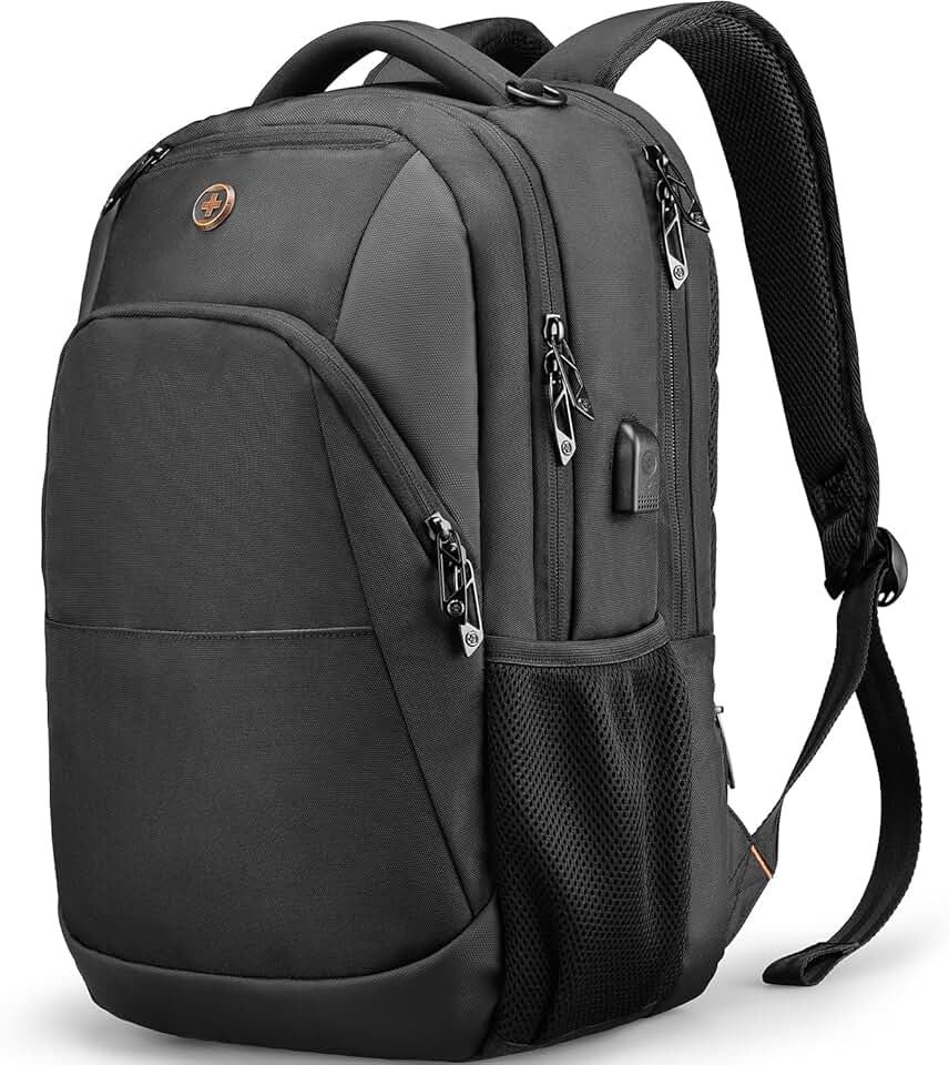 Travel Laptop Backpack with USB Charging Port