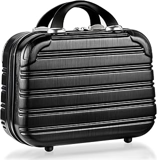 14-Inch Hard Shell Makeup Travel Organizer