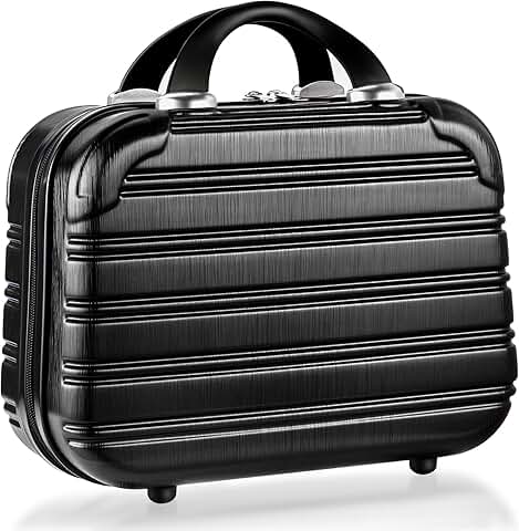 14-Inch Hard Shell Makeup Travel Organizer