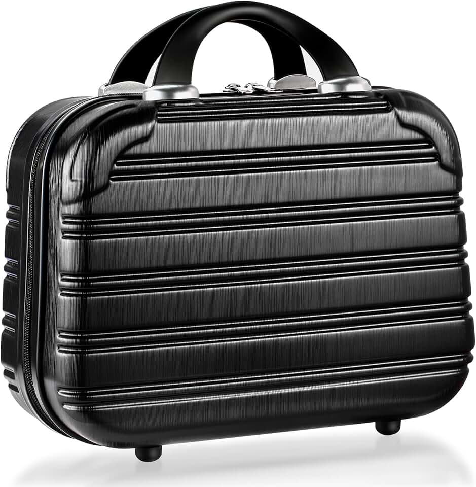14-Inch Hard Shell Makeup Travel Organizer