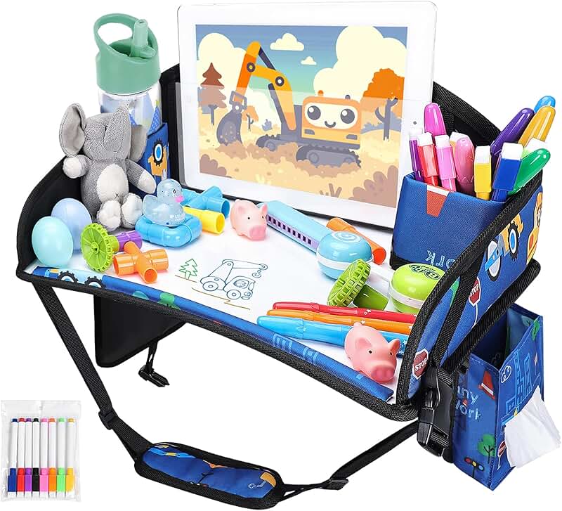 Kids Travel Tray for Airplane and Car Seat