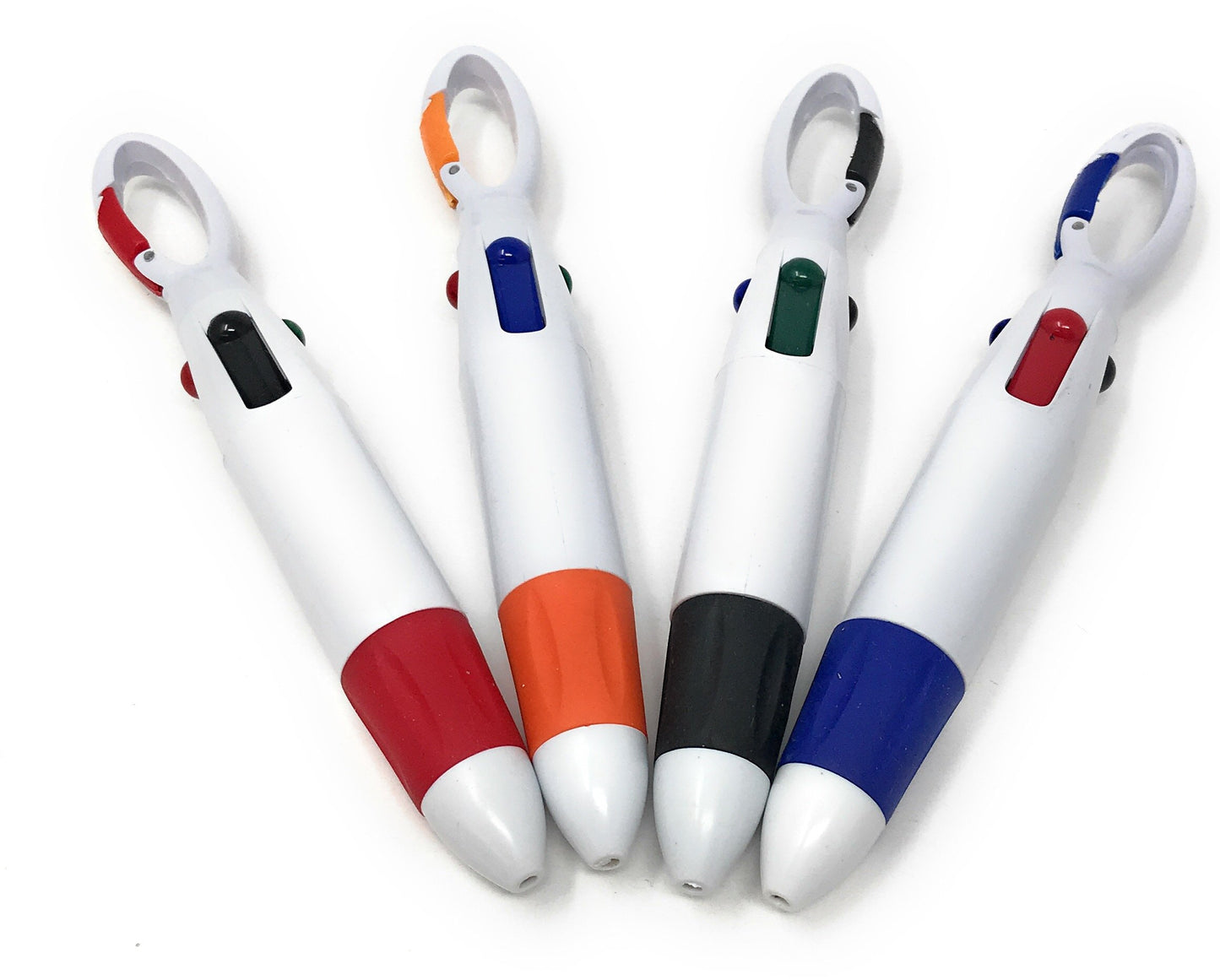 20 Multi-Color Ink Shuttle Pen Set with Carabiner