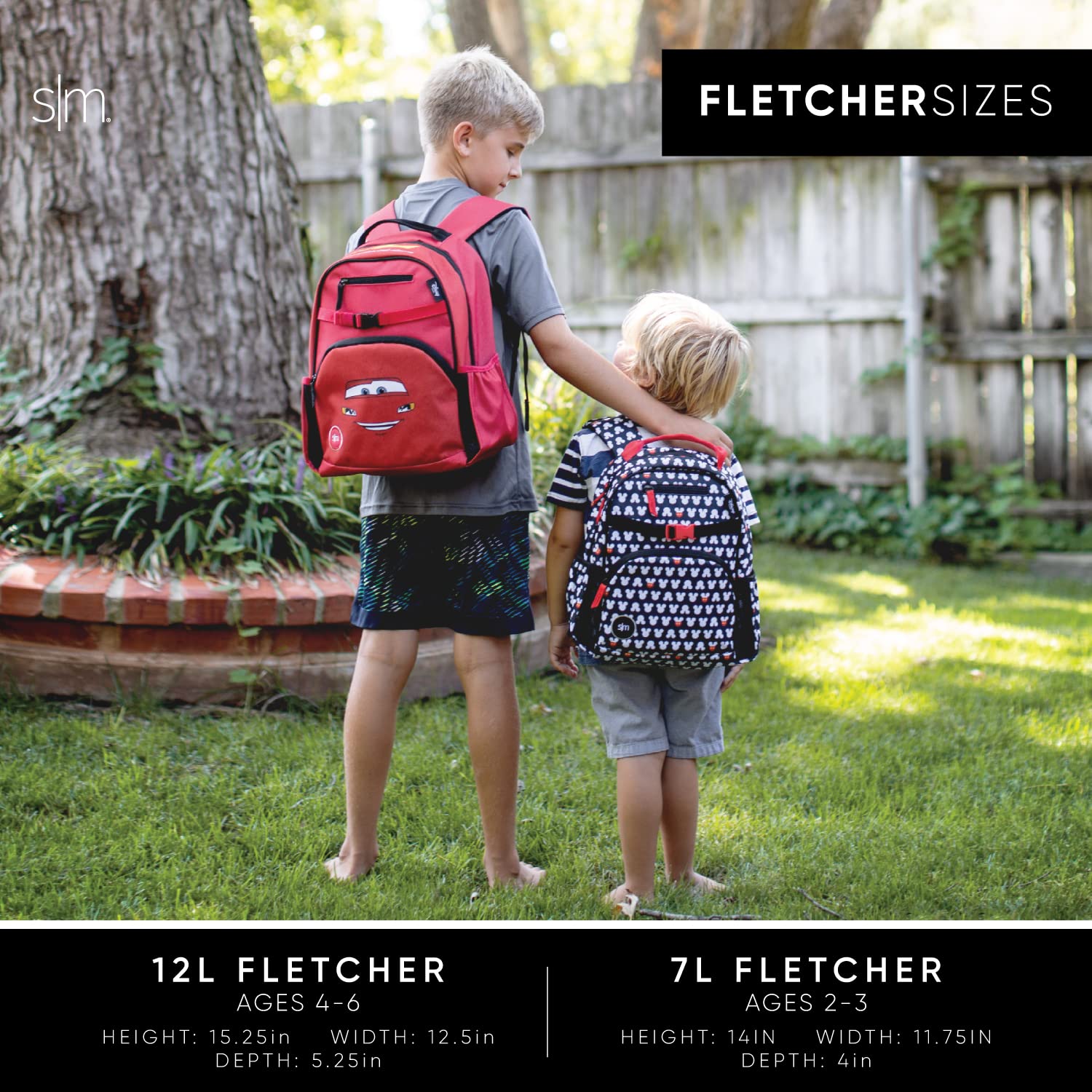 Kids Backpack for School Boys Girls  Kindergarten Elementary Toddler Backpack  Fletcher  Kids  Medium 15" tall)  Toy Story: Andy's Toys