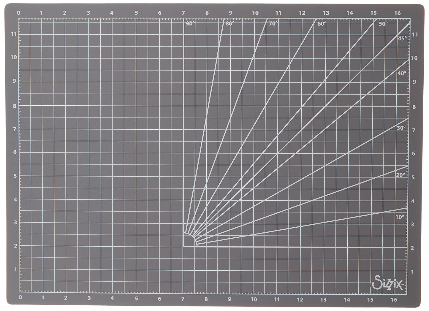 Multicolour DIY Cutting Mat 12.8"x17.1" with Grid