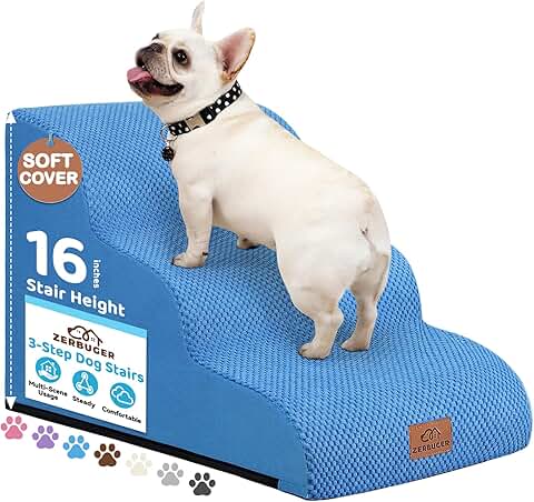 Dog and cat stairs for bed and sofa