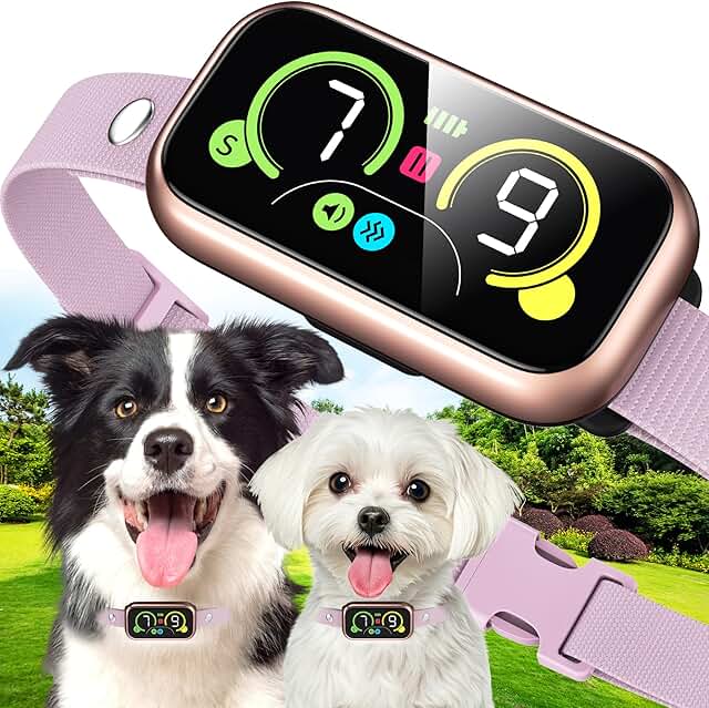 Dog Bark Collar with 4 Modes and Adjustable Sensitivity