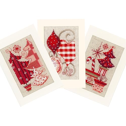 Set of 3 Greeting Card Kits with Motifs