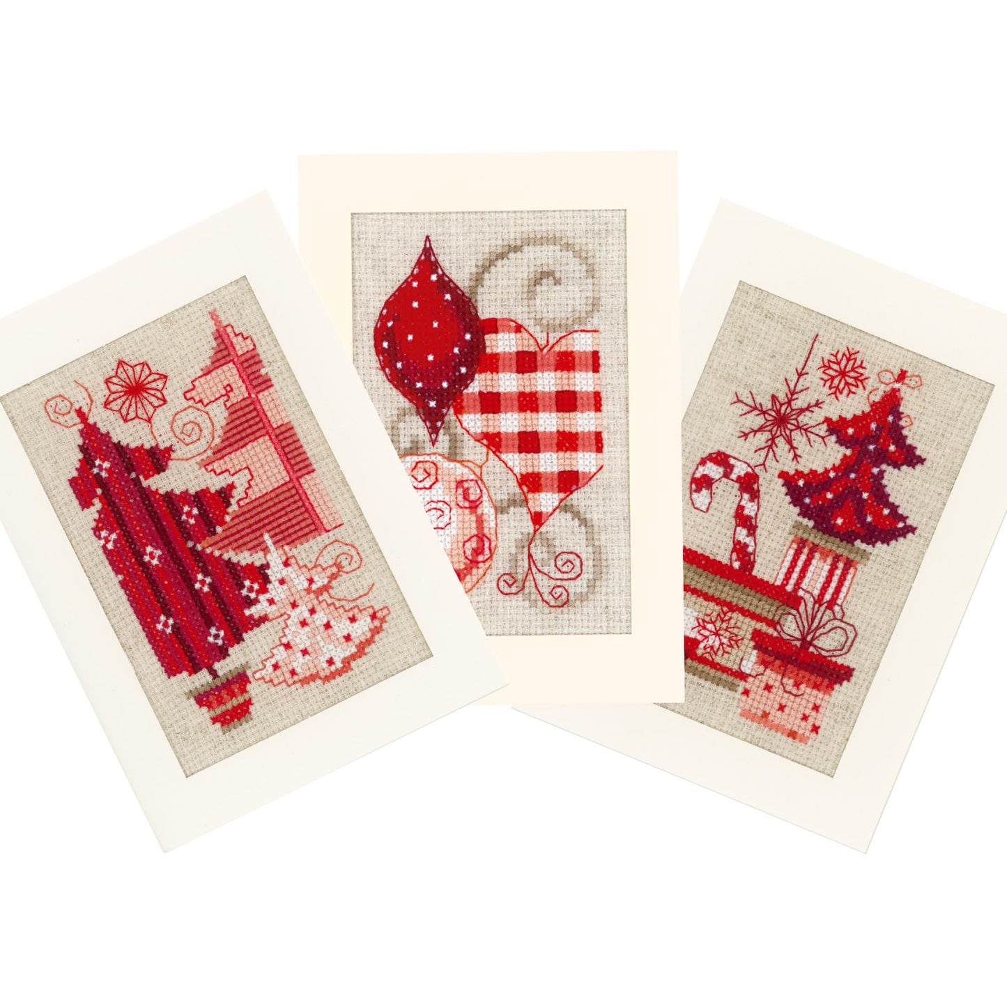 Set of 3 Greeting Card Kits with Motifs