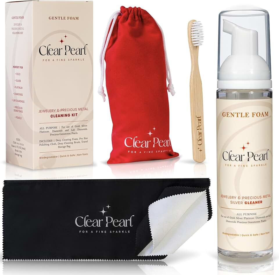 Jewelry and Silver Cleaning Kit for Gold and Diamonds
