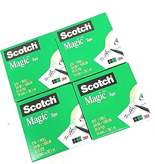 Refill tape, 3/4 inch x 1500 inches, 4 rolls