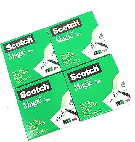 Refill tape, 3/4 inch x 1500 inches, 4 rolls