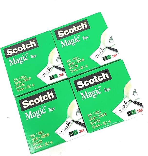 Refill tape, 3/4 inch x 1500 inches, 4 rolls