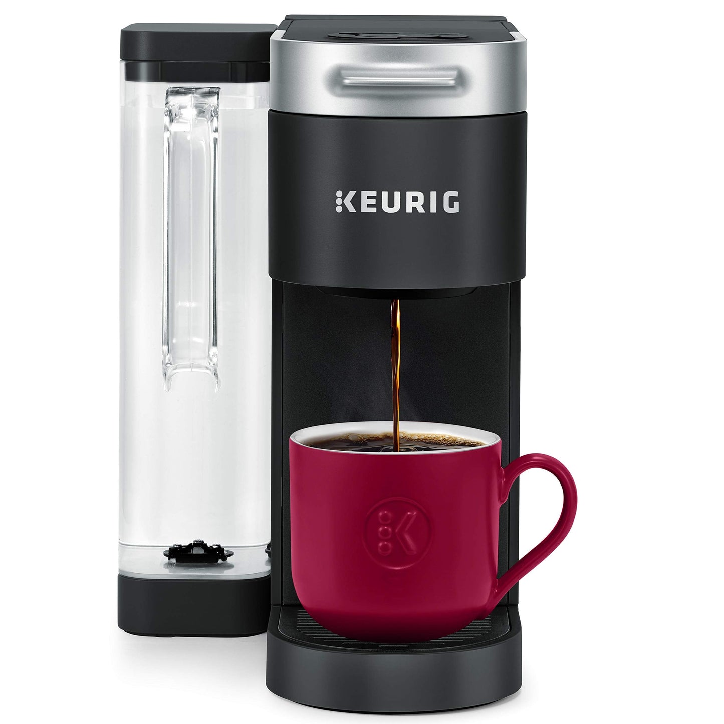 K-Supreme Coffee Maker, Single Serve K-Cup Pod Coffee Brewer, With MultiStream Technology, 66 Oz Dual-Position Reservoir, and Customizable Settings, Black