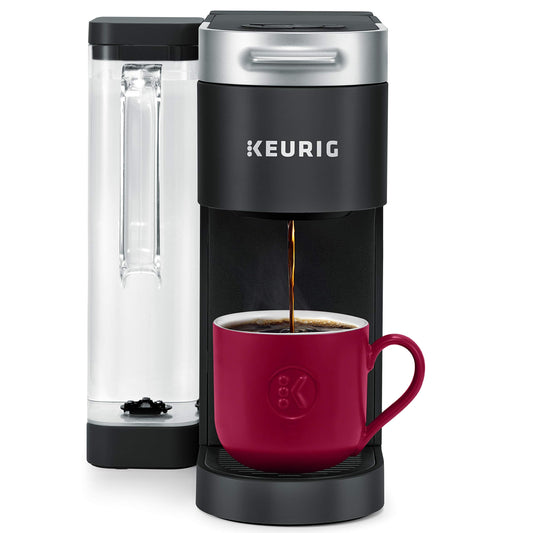K-Supreme Coffee Maker, Single Serve K-Cup Pod Coffee Brewer, With MultiStream Technology, 66 Oz Dual-Position Reservoir, and Customizable Settings, Black