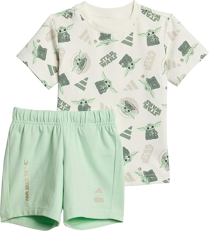 Baby Girls' Star Wars Mandalorian T-Shirt Set