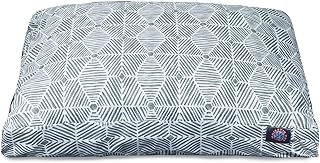 Gray Medium Rectangle Pet Bed