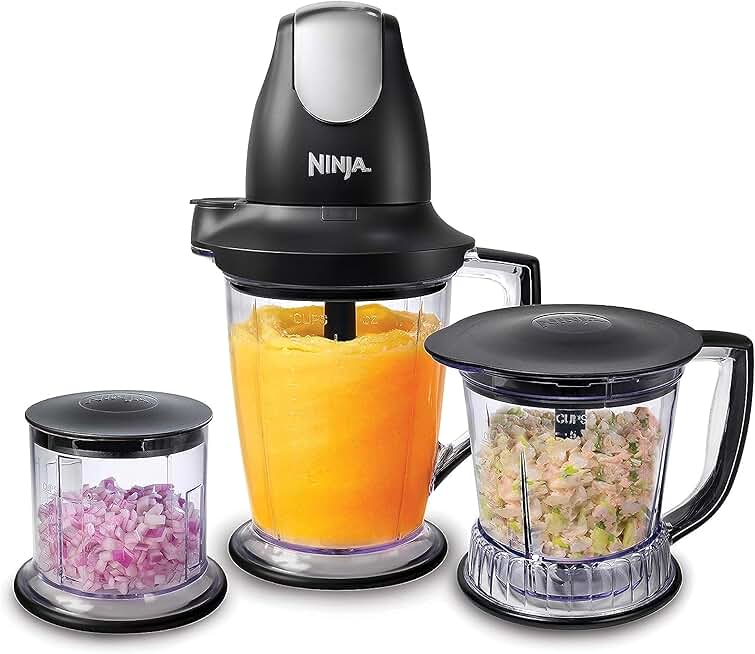 Blender and Food Processor with 450W Power