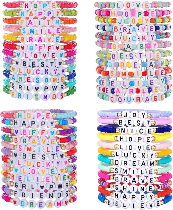 Boho Stackable Friendship Bracelets for Women