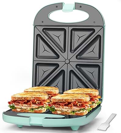 Electric Sandwich Maker with Indicator Light