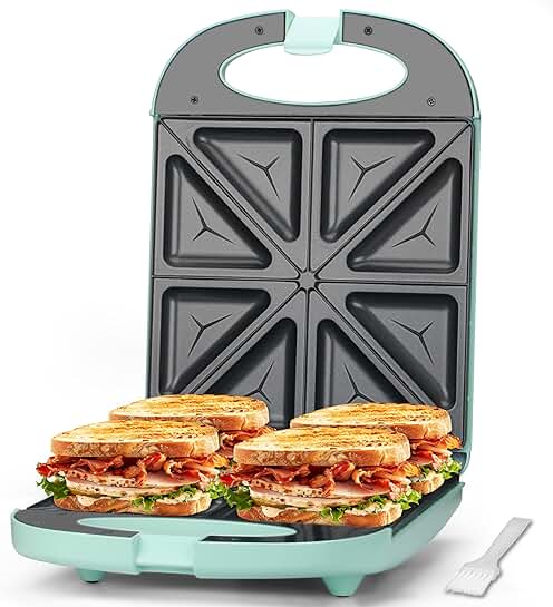 Electric Sandwich Maker with Indicator Light