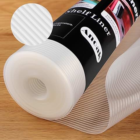 Non-Slip Waterproof Shelf Liner, 22" x 30 ft
