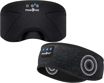 Wireless Sleep Headphones with Eye Mask and 14H Playtime