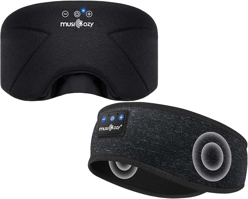 Wireless Sleep Headphones with Eye Mask and 14H Playtime