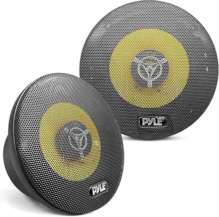 Three-Way Car Speaker System, 6.5 Inch, 280W, Pair