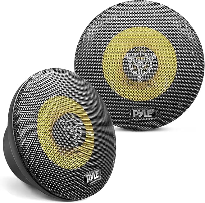 Three-Way Car Speaker System, 6.5 Inch, 280W, Pair