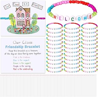 Back to School Gift Set with Card and Bracelets